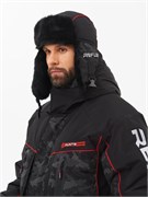 Шапка-ушанка Huntsman Reflect ткань Reflex Membrane цвет Чёрный иск. мех Норка р 58-60 31558