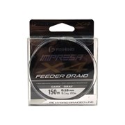 F-FISHING Шнур Impresa Braid PE X4 Feeder 150м Dark Grey 0,16мм 9,1кг/20lb 32137