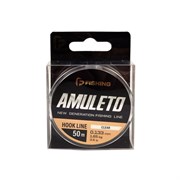 F-FISHING Леска Amuleto Hook Line Clear 50м 0,133мм 1,65кг 3,6lb 32159