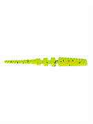 Приманка ZUB-CRAZY LEECH 50мм(2")-10шт, (цвет 310) желтый с блестками 32789