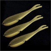 Рыбки поролоновые Leader Slug на двойнике 175мм. #23 UV (уп, 3шт) 33548