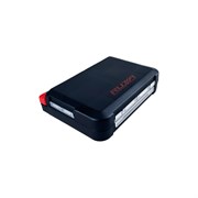 RUZZA Коробка двойная 133x97x37мм 8 отделений + 4 съемных перегородки 33993