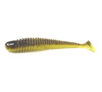 Приманка силиконовая Keitech Swing Impact 3.5" PAL #10 Bumble Bee 34175