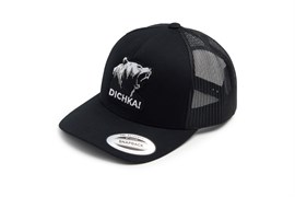 Кепка с сеткой 5P Dichka! Roar Rawcut #Black/Black&amp;White 34407