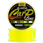 Леска KAIDA Carp Line Sinking Fluo Yellow 300м 0.309мм 7.59кг