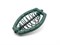Кормушка CosmoCarp "Овал крашеный с пружиной" цв.зеленый 80гр - фото 28875