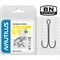 Крючок двойной Nautilus Double Long series Worm 1200 №3/0 (уп.10шт) 16678