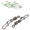Вертлюг с застежкой HITFISH Rolling Swivel with NiceSnap 62134 # 12 9кг уп (6 шт) 29518 - фото 37125