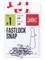 Застежки LJ Pro Series FASTLOCK SNAP #1 10шт. 30181 - фото 38671