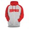Толстовка RAPALA Sweatshirt серая с красными рукавами L 30967