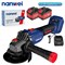 Аккумуляторная УШМ (Болгарка) NANWEI NW-A8131/A8132, 20B, 6AH*2 33033