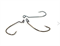 Крючок офсетный HITFISH KGW Offset Hook # 2/0 (6 шт/уп) 33633