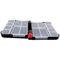 RUZZA Коробка двойная 133x97x32мм 8+8 отделений 33992