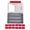 RUZZA Коробка для приманок 205x145x30мм 12 перемычек 33997