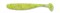 Приманка силиконовая Keitech Easy Shiner 3.5" PAL #01 Chartreuse Red Flake 34191