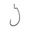 RUZZA Крючок офсетный Offset Hook Wide Gap №5/0 5шт 34509