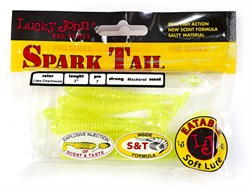 Виброхвосты съедоб. LJ Pro Series Spark Tail 3,0in (07,60)/071 7шт. - фото 10580