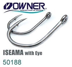 Крючки Owner 50188 ISEMA with Eye №10 (уп.10шт) - фото 11904