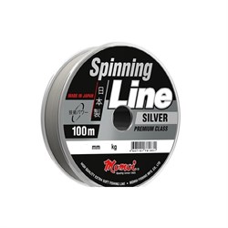 Леска Momoi Spinning Line Silver 0.16мм 3.0кг 100м серебряная - фото 12248