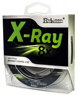 Леска плетеная RUBICON X-Ray 8x 135m Зеленая, 0,12 mm 12,5кг 15383 - фото 12698