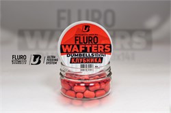 Бойлы ULTRABAITS Wafters Dumbells 10x14мм Клубника - фото 15668