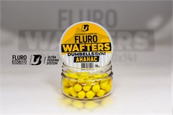 Бойлы ULTRABAITS Wafters Dumbells 10x14мм Ананас - фото 15670