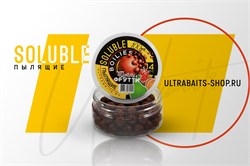 Бойлы насадочные растворимые ULTRABAITS (ТУТТИ - ФРУТТИ) 14мм, банка 100 гр. - фото 15703