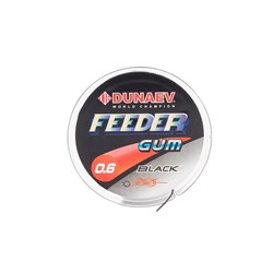 Dunaev Feeder Gum Black 0.6mm 18424 - фото 17738