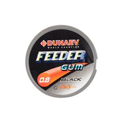 Dunaev Feeder Gum Black 0.8mm 18425 - фото 17739