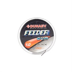 Dunaev Feeder Gum Black 1.0mm 18426 - фото 17740