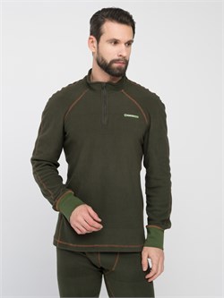 Термобелье HUNTSMAN THERMOLINE ZIP цвет Хаки ткань Флис  48-50, Рост L 20143 - фото 20667