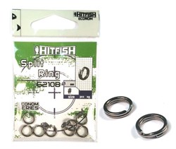 Кольцо заводное HITFISH Split Ring 62108 #3, 6,0 мм/ 12кг 21135 - фото 22457