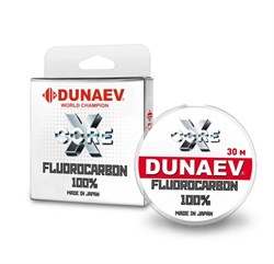 Флюорокарбон DUNAEV X-Core Fluorocarbon 100% 30м 0.285мм 6.80кг 21335 - фото 22761