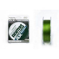 Плетенка KAIDA PRO FIGHTERS Dark Green 4x300м 0.14мм - фото 24170