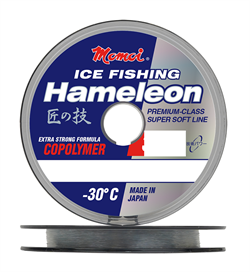 Леска Momoi Hameleon ICE Fishing 0,10 мм, 1,3 кг, 50 м, серебряная 22974 - фото 25660