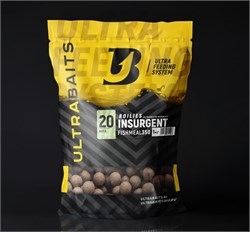 Бойлы прикормочные ULTRABAITS "FISH MEAL 350" (INSURGENT) 20 мм., 1кг. - фото 29637