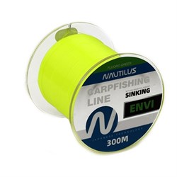 Леска карповая Nautilus Envi Fluoro green 0,356мм.,10,7кг, 300м. 25515 - фото 30112