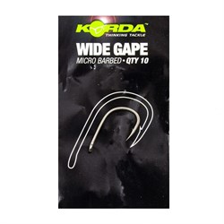 Крючок Korda Wide Gape №4 с бородкой  (уп.10шт) 25693 - фото 30348