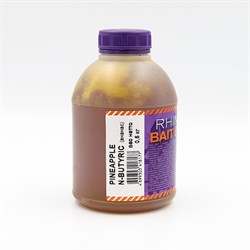 Bait Booster Rhino Liquid Food (жидкое питание) Pineapple N-Butyric (ананас), банка 0,5 л 25903 - фото 30666