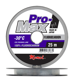 Леска Pro-Max Fluorocarbon 0,25 мм, 6,0 кг, 25 м, прозрачная 26528 - фото 31627