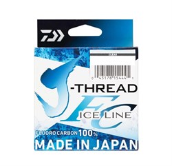 Флюорокарбон Daiwa J-Thread FC Ice Line 0.29мм 50м 5,3кг 26928 - фото 32375