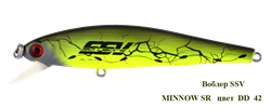 Воблер SSV Minnow SR 89мм 10гр 0-0,9м #DD-42 28541 - фото 35677