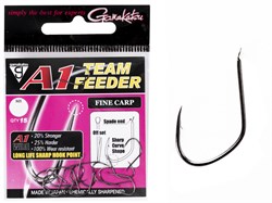 Крючки Gamakatsu A1 Team Feeder HOOKS FINE CARP. №10 (уп.15шт.) 29776 - фото 37756