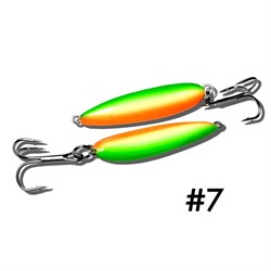 Блесна Алтынка тройник цветная #7 24гр. 31491