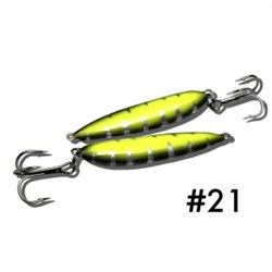 Блесна Алтынка тройник цветная #21 24гр. 31505