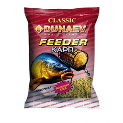 Прикормка DUNAEV Классика 0.9кг Фидер Карп 32037