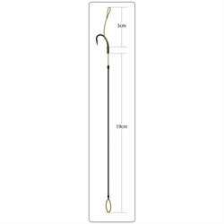 OWNER Оснастка готовая карповая ORC-4 Bungee rig №4 25lb 19см 2шт 32126