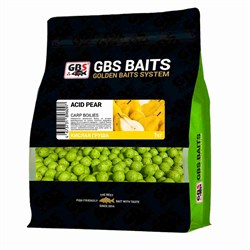Бойлы GBS прикормочные Acid Pear Кислая Груша 20мм 1кг 32172