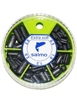 Грузила Salmo EXTRA SOFT малый 5 секц. 0,5-2,6г 060г набор 2 32515