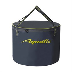 Герметичное ведро AQUATIC В-17С для замешивания корма с крышкой 72л (цвет: синий) 32524